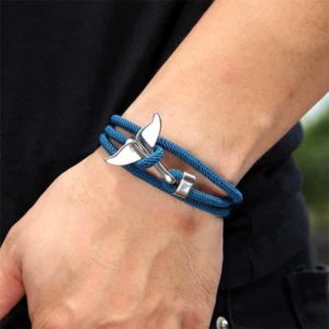 whale tail bracelet - phoenexia