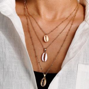 seashell necklace - phoenexia