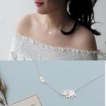 Sterling Silver Elephant Necklace - Phoenexia